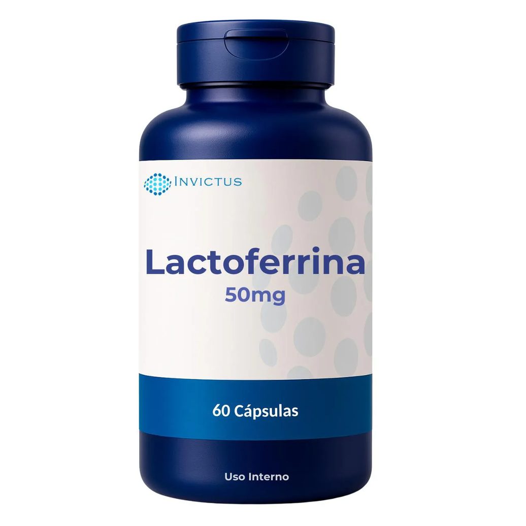 Lactoferrina 50mg – Imunidade - 60 Capsulas