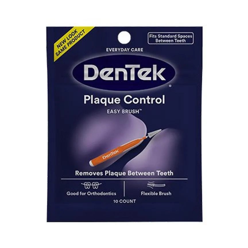 Escova Dentek EasyBrush Padrão 10un