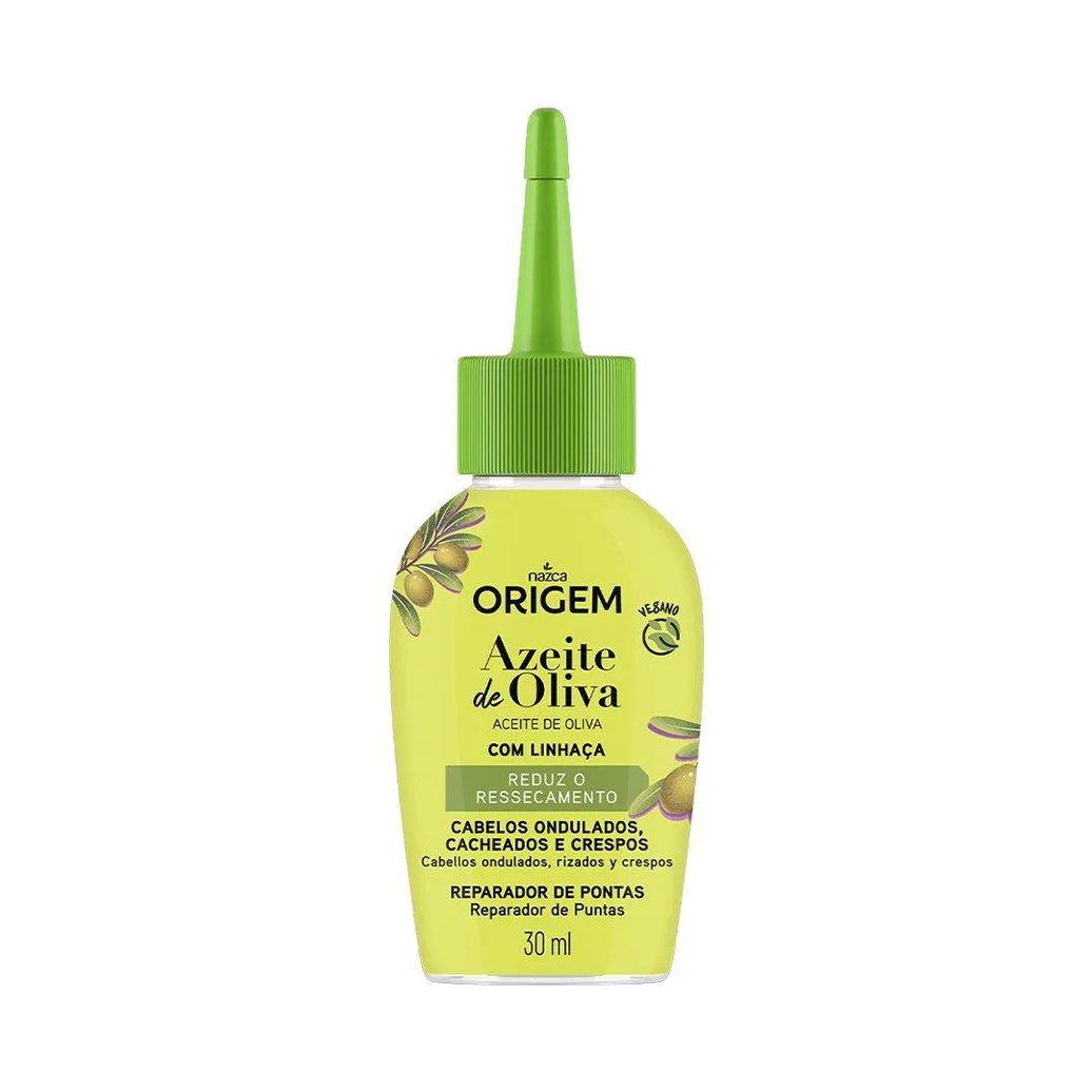 Reparador de Pontas Origem Azeite de Oliva 30ml - Embalagem com 12 unidades