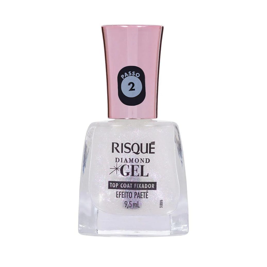 Esmalte Top Coat Colorama Salva Unhas Efeito Gel Brilho Diamante 8ml