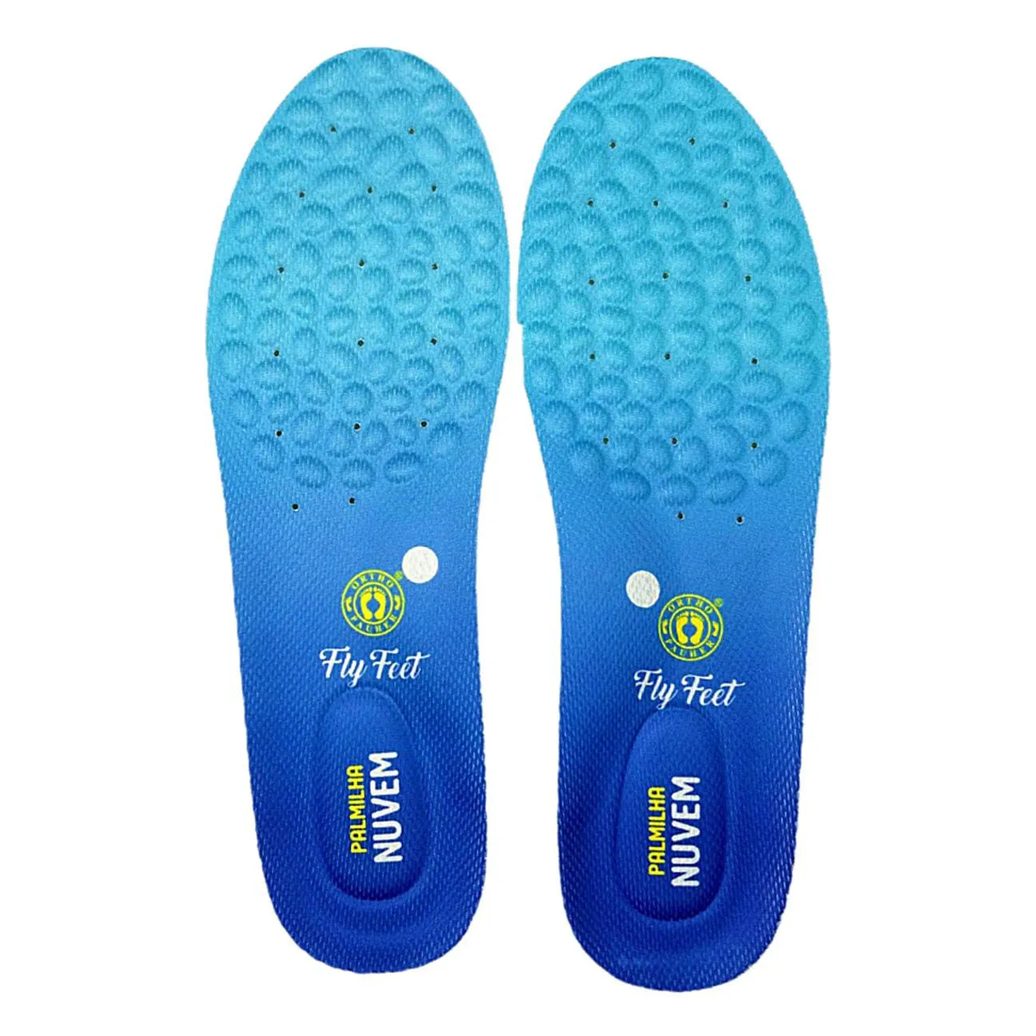Palmilha Ortopédica Fly Feet Nuvem Ortho Pauher - Tamanho 37/38