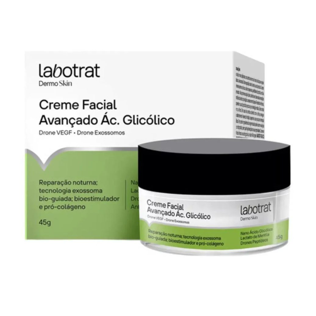 Labotrat Dermoskin Creme Facial Acido Glicolico 45gr
