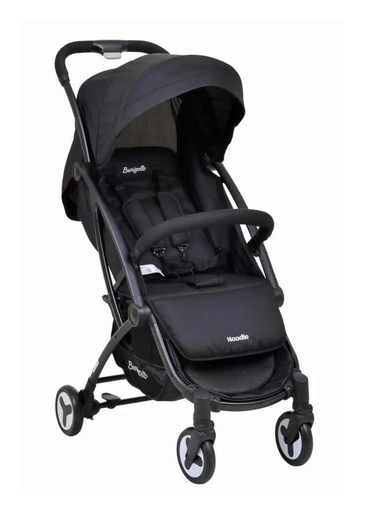 Carrinho de Bebê Hoodie Burigotto Black