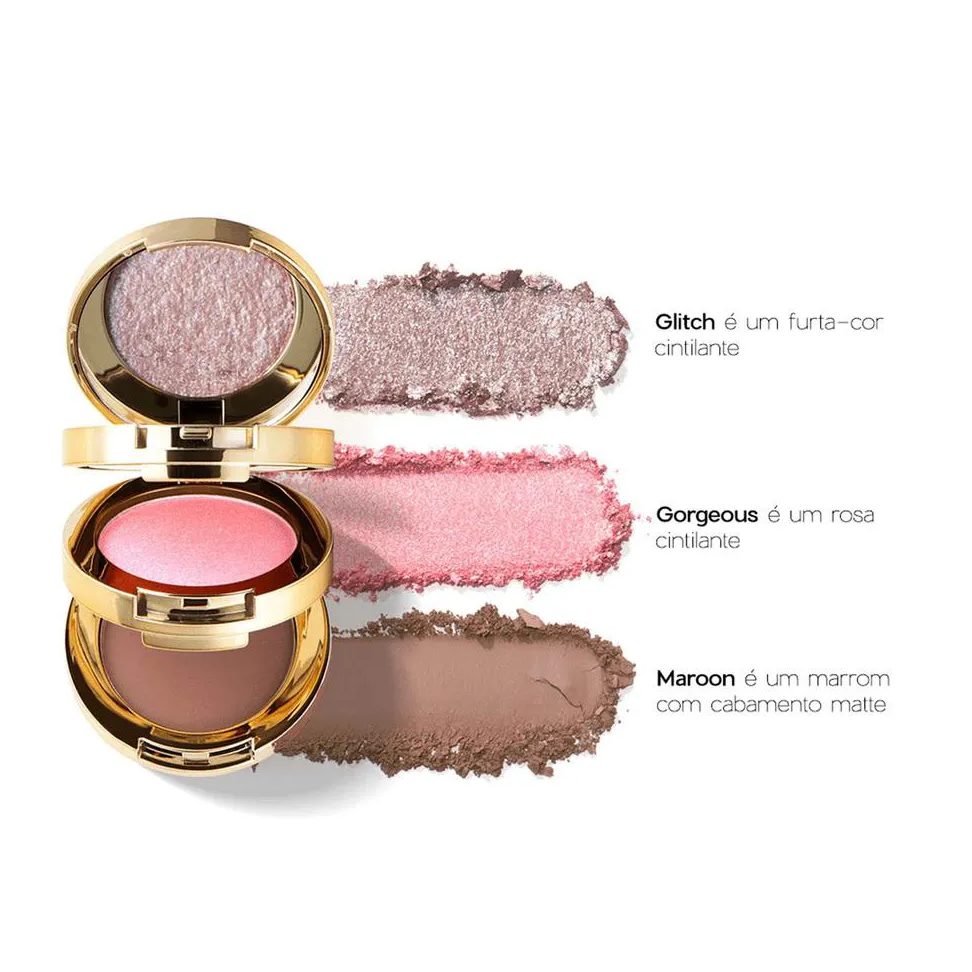 Océane Nádia Tambasco 3 To Go Dazzle - Paleta de Sombras 7,8g