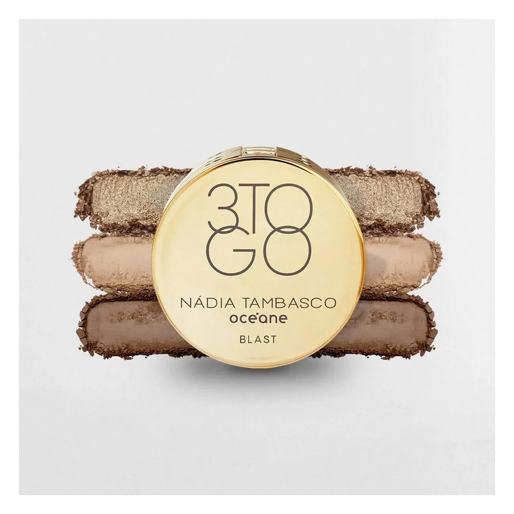 Océane Nádia Tambasco 3 To Go Blast - Paleta de Sombras 7,8g