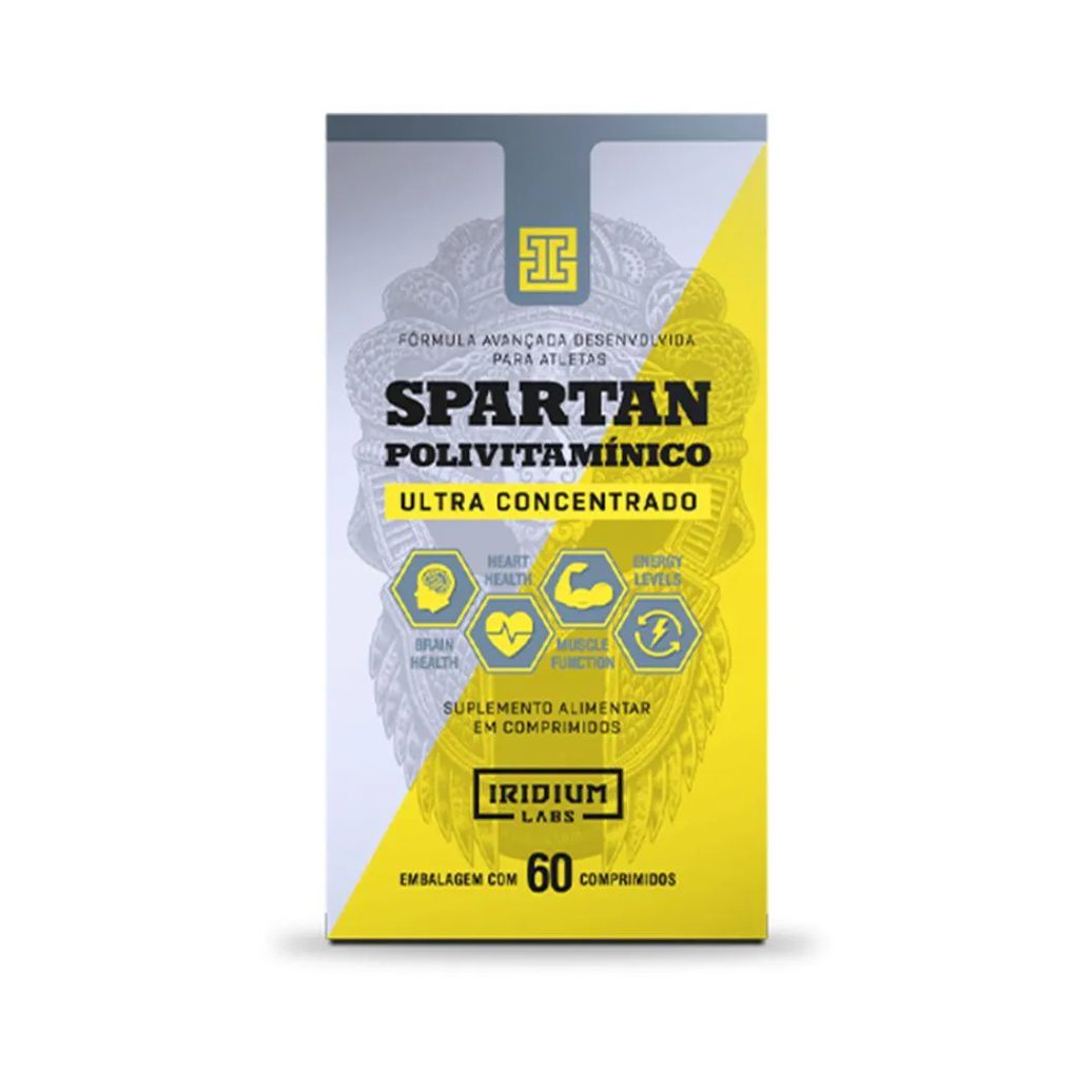 Polivitamínico Spartan Ultra Concentrado - 60 Comps Iridium Labs