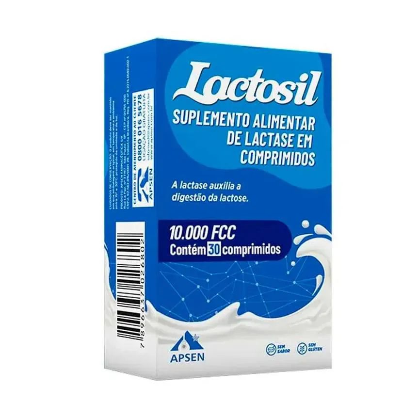 Suplemento Lactosil Lactase 10000fcc Lactose 30cps - Apsen