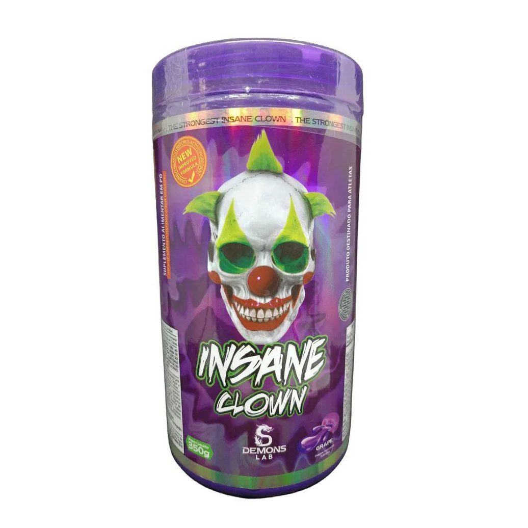 Pre Treino Insane Grape 350g - Demons Lab