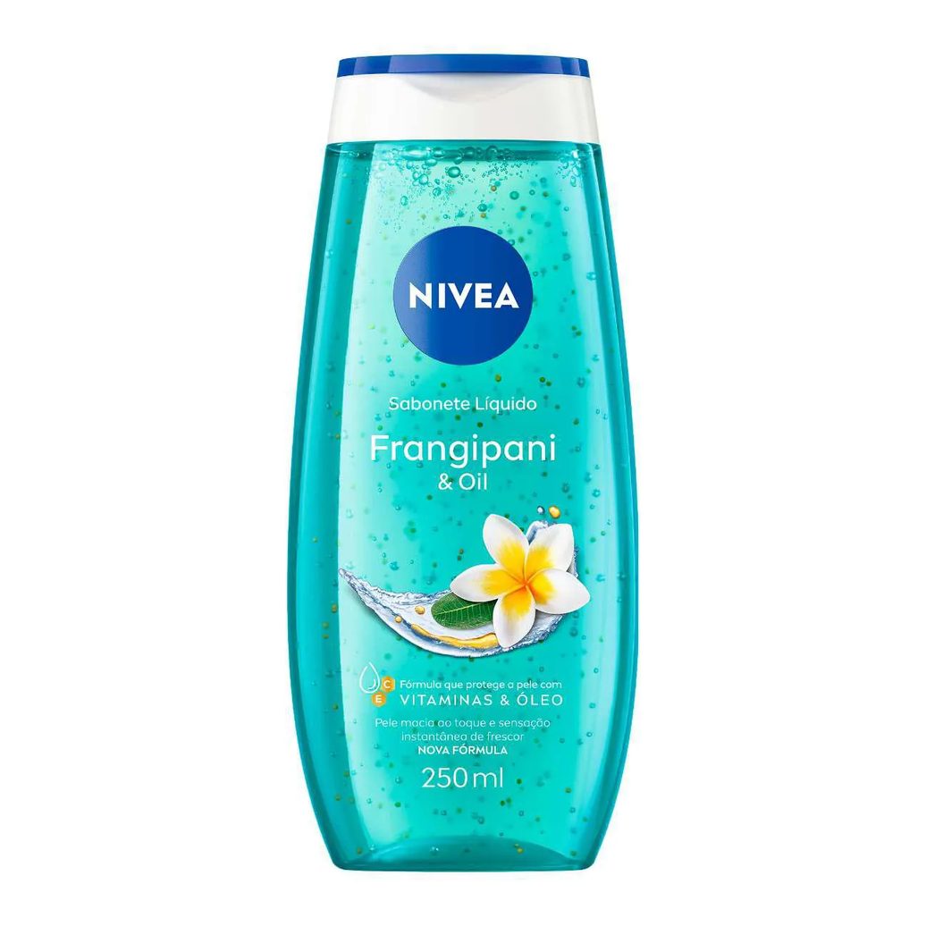 Sabonete Líquido Nivea Frangipani & Oil com 250ml