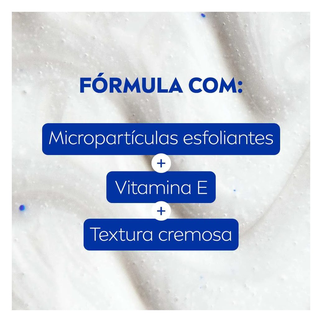 Kit Nivea Esfoliante Corporal para Banho 200ml + Sabonete Líquido Corporal Óleo de Banho 200ml
