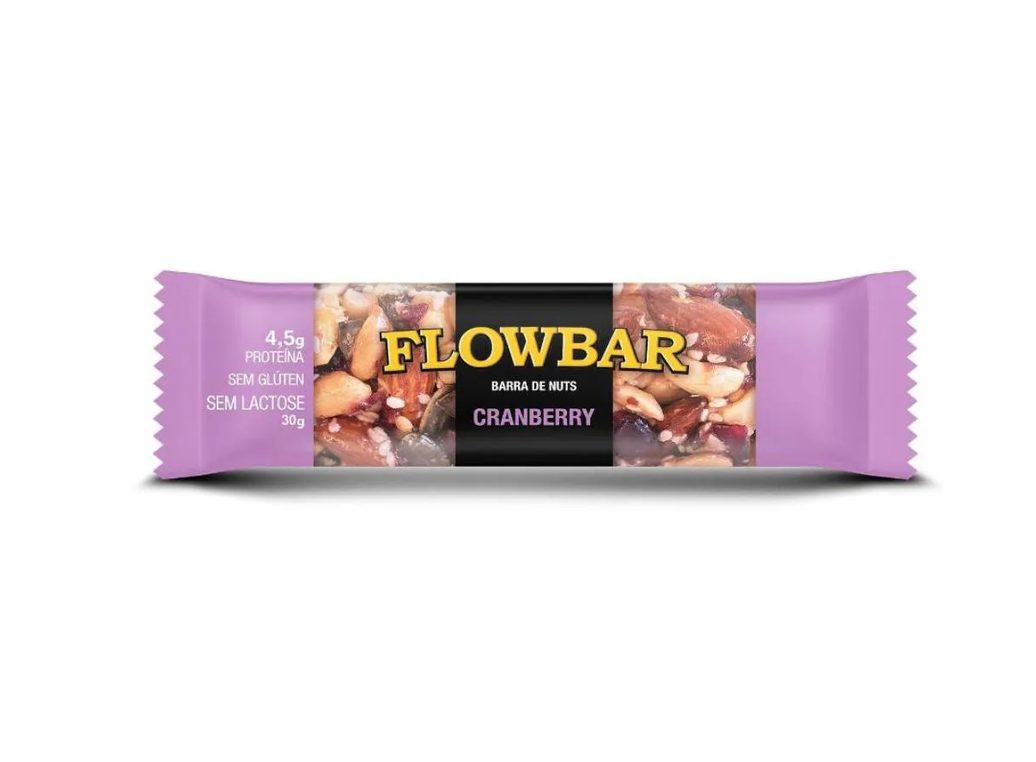 Barra de Nuts Flowbar Cranberry 30g
