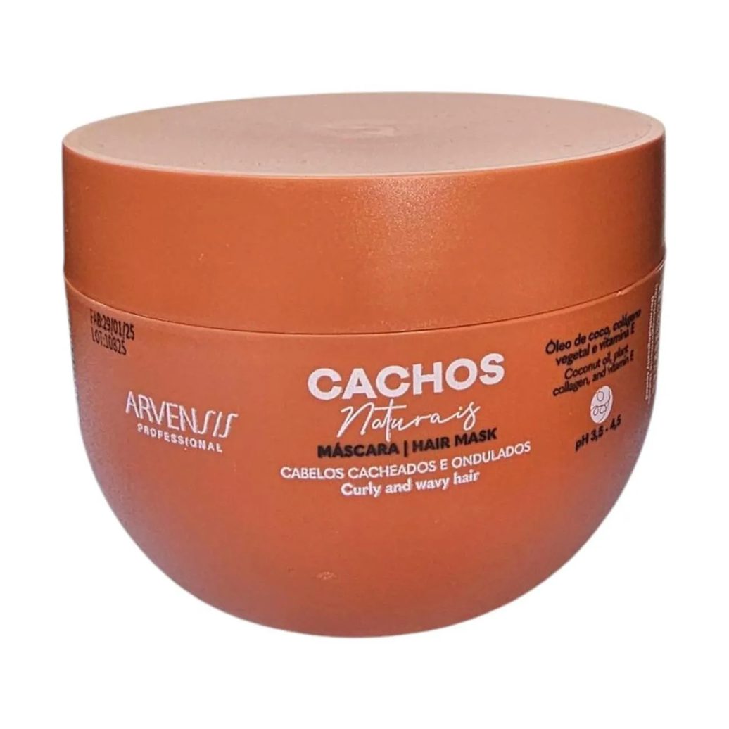Arvensis Professional Cachos Naturais - Máscara 250g
