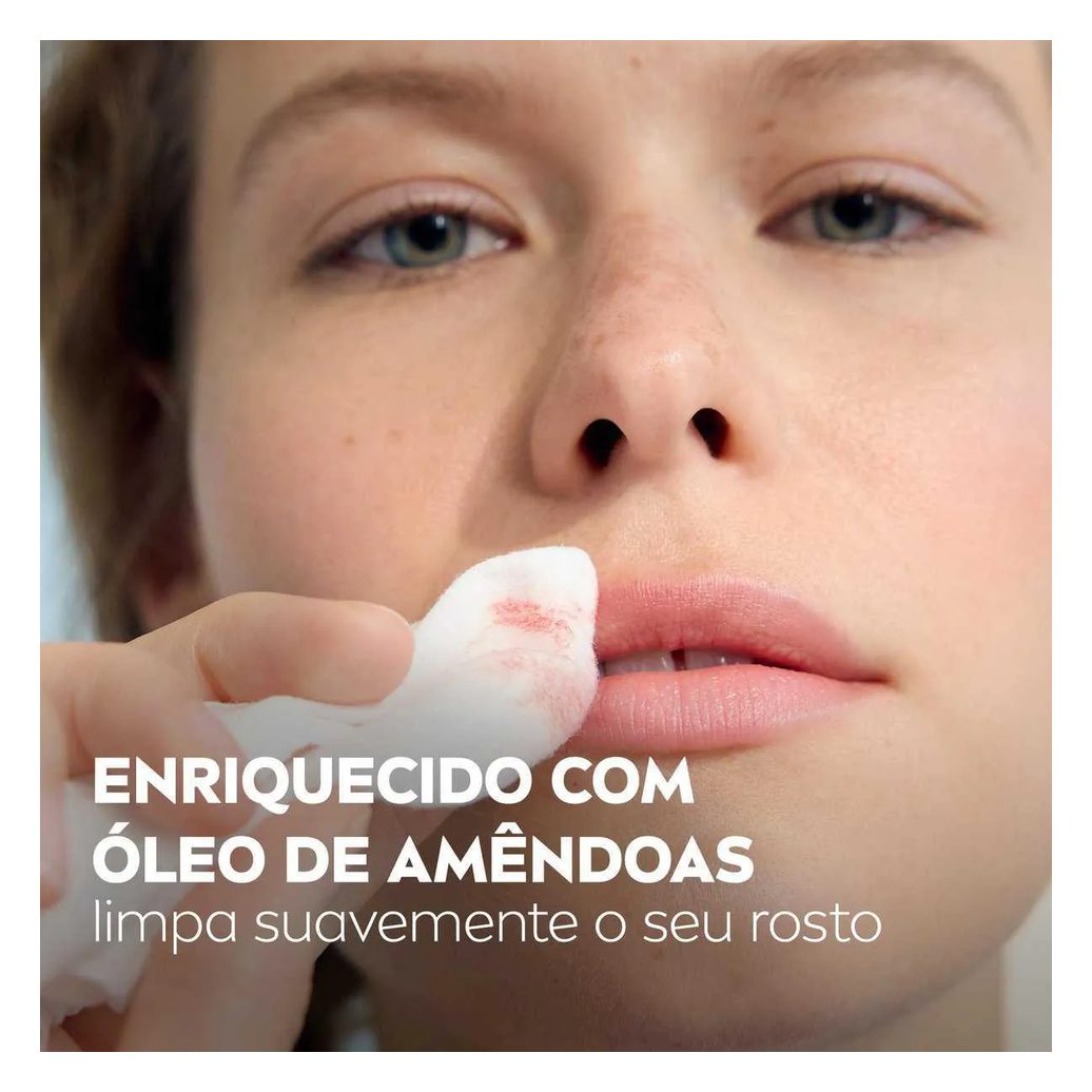 Lenço De Limpeza Facial Nivea 3 Em 1 Ação Hidratante 25 unidades