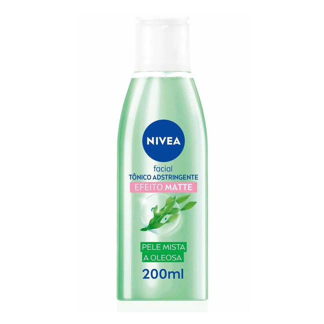 Tônico Adstringente Facial Nivea Controle do Brilho Efeito Matte com 200ml