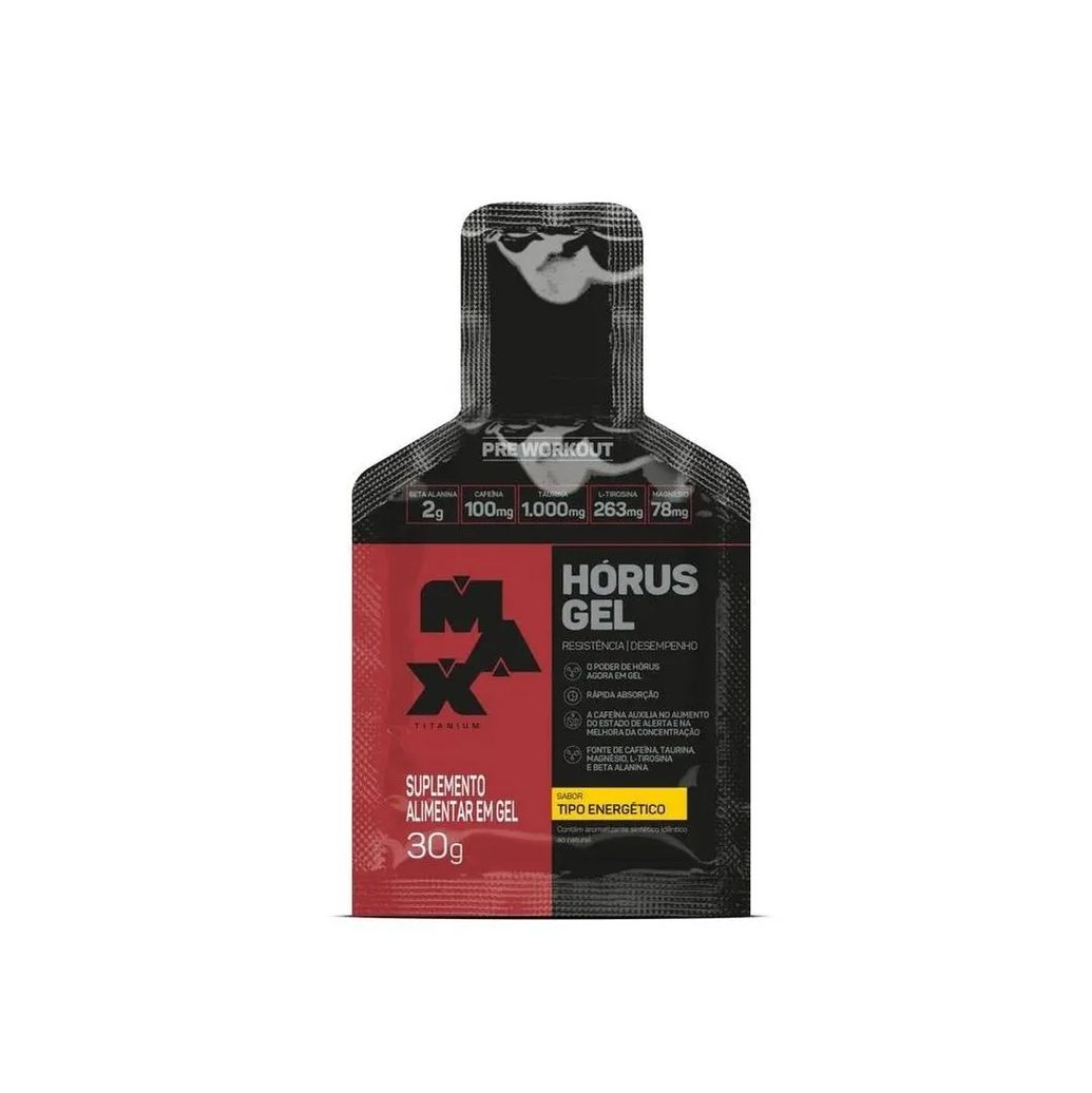 Hórus Gel Sachê (30g) - Sabor: Tipo Energético