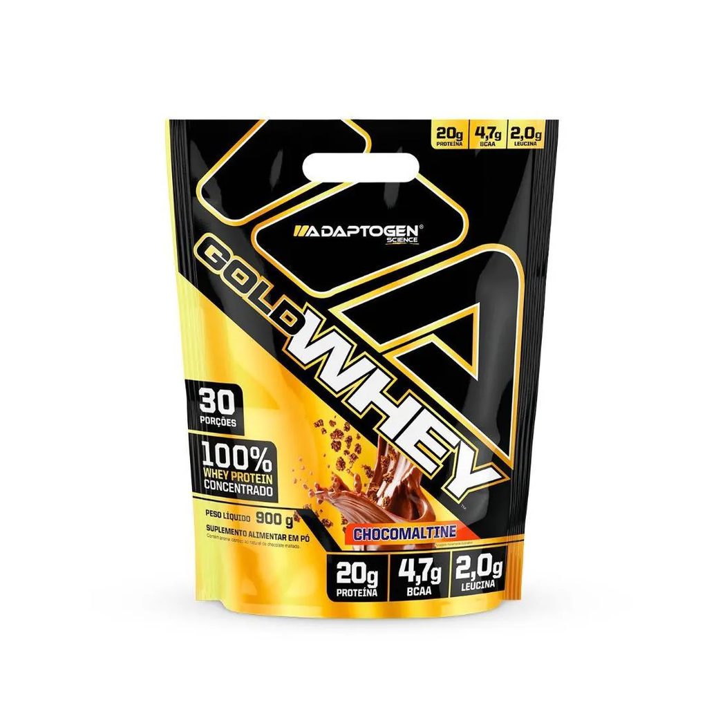 Gold Whey Adaptogen Chocomaltine Refil 900g