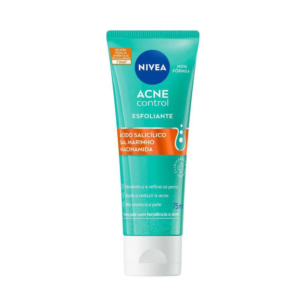 Esfoliante Facial Nivea Acne Control 75ml