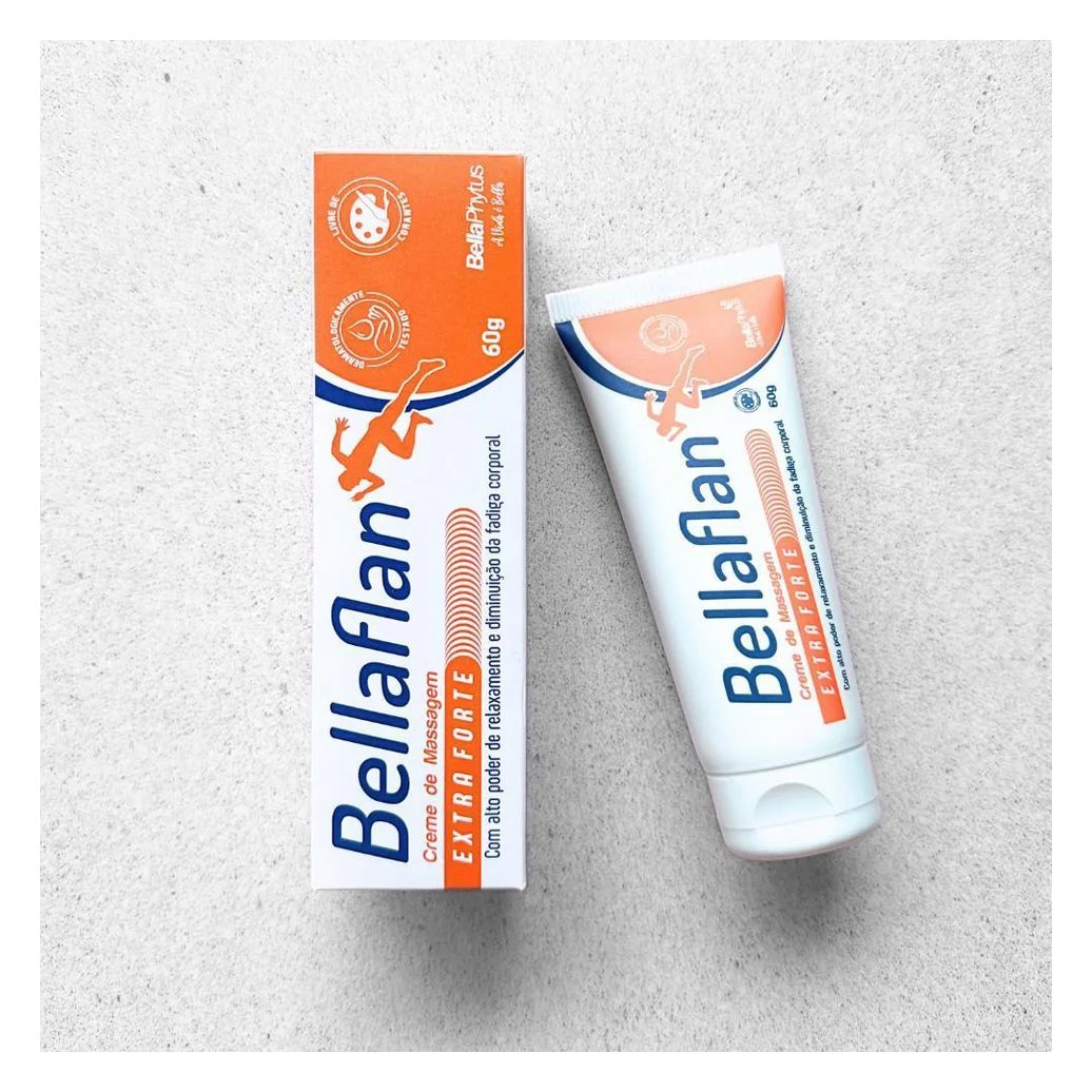 Bellaflan Creme de Massagem Extra Forte 60g Bellaphytus