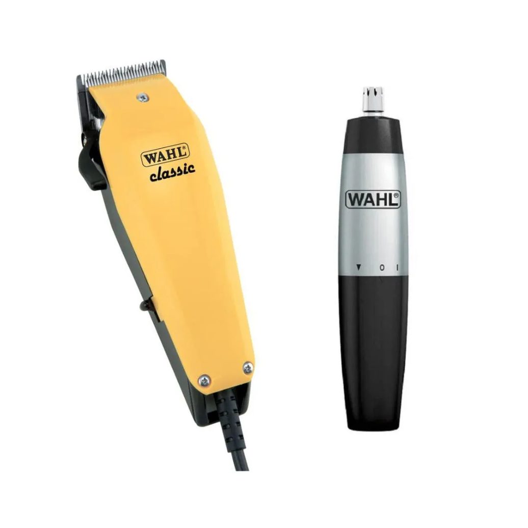 Maquina de Cabelo Classic 127v Amarelo Wahl Trimmer Nasal Wahl