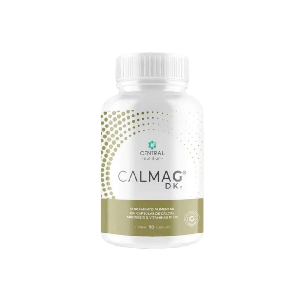Calmag D K2 - 90 cápsulas - Central Nutrition sem Sabor