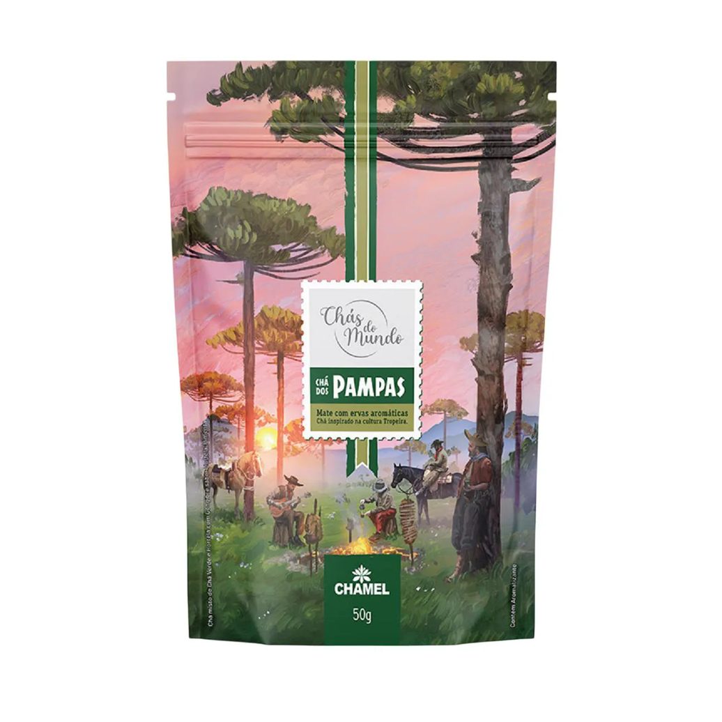 Chás do Mundo Pouch Chá Pampas 50g - Chamel