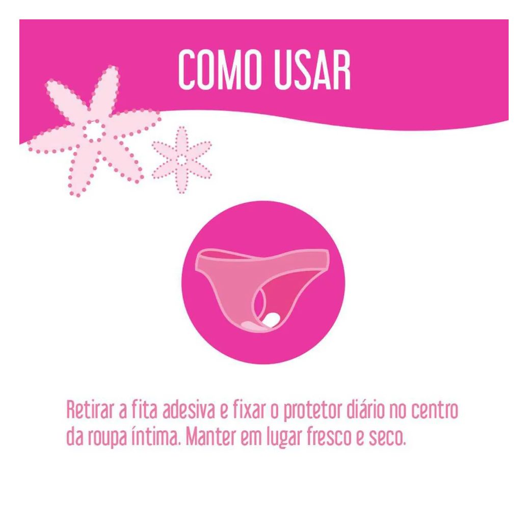 Protetor Diário Carefree Tododia Sem Perfume 80 unidades