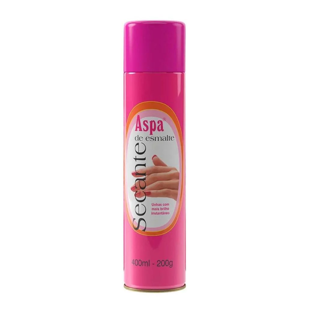 Kit 6Un Spray Secante de Esmalte Aspa - 400ml - Seca Instantaneo