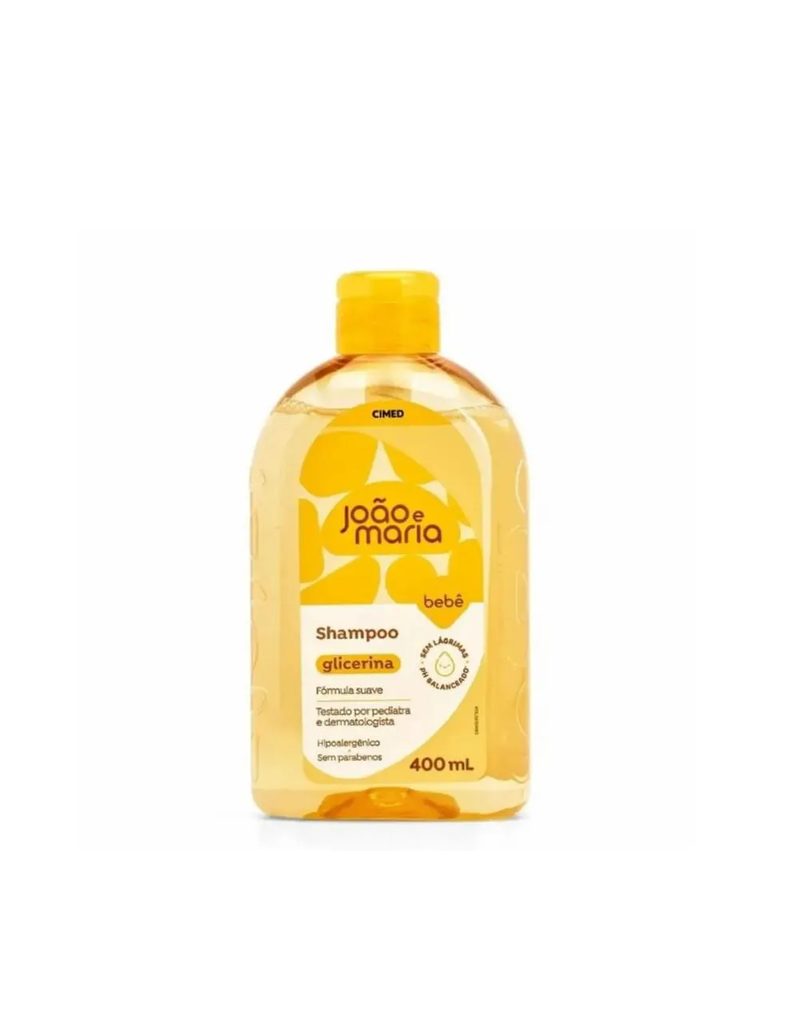 Shampoo João E Maria Baby Glicerina 400ml