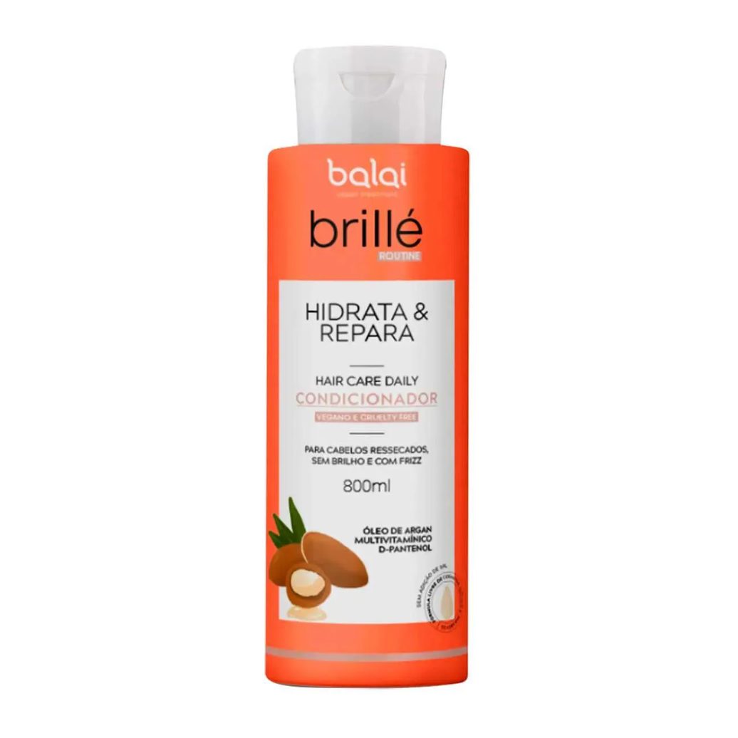 Condicionador Brillé Hidrata & Repara Balai 800ml
