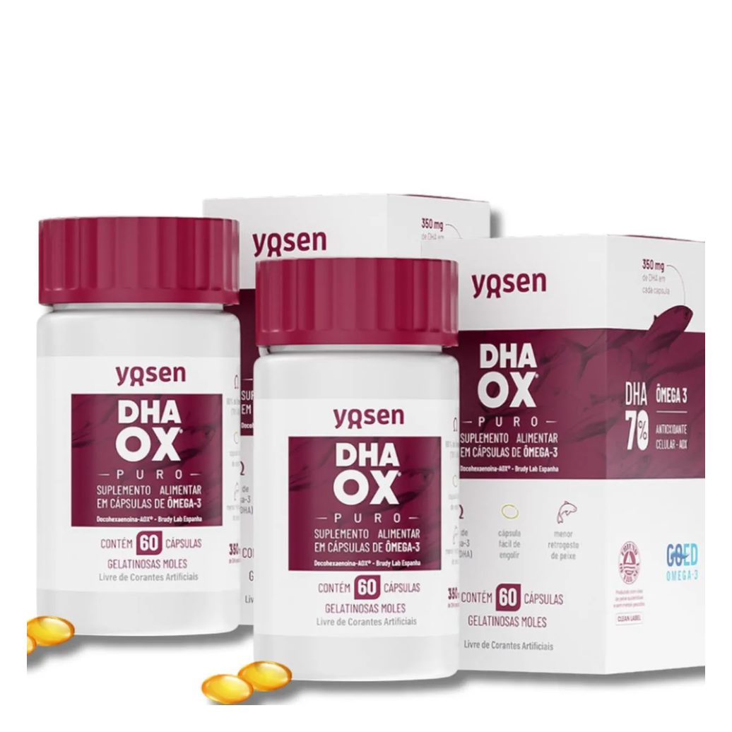 Kit 2 Dhaox Puro - 60 cápsulas Yosen