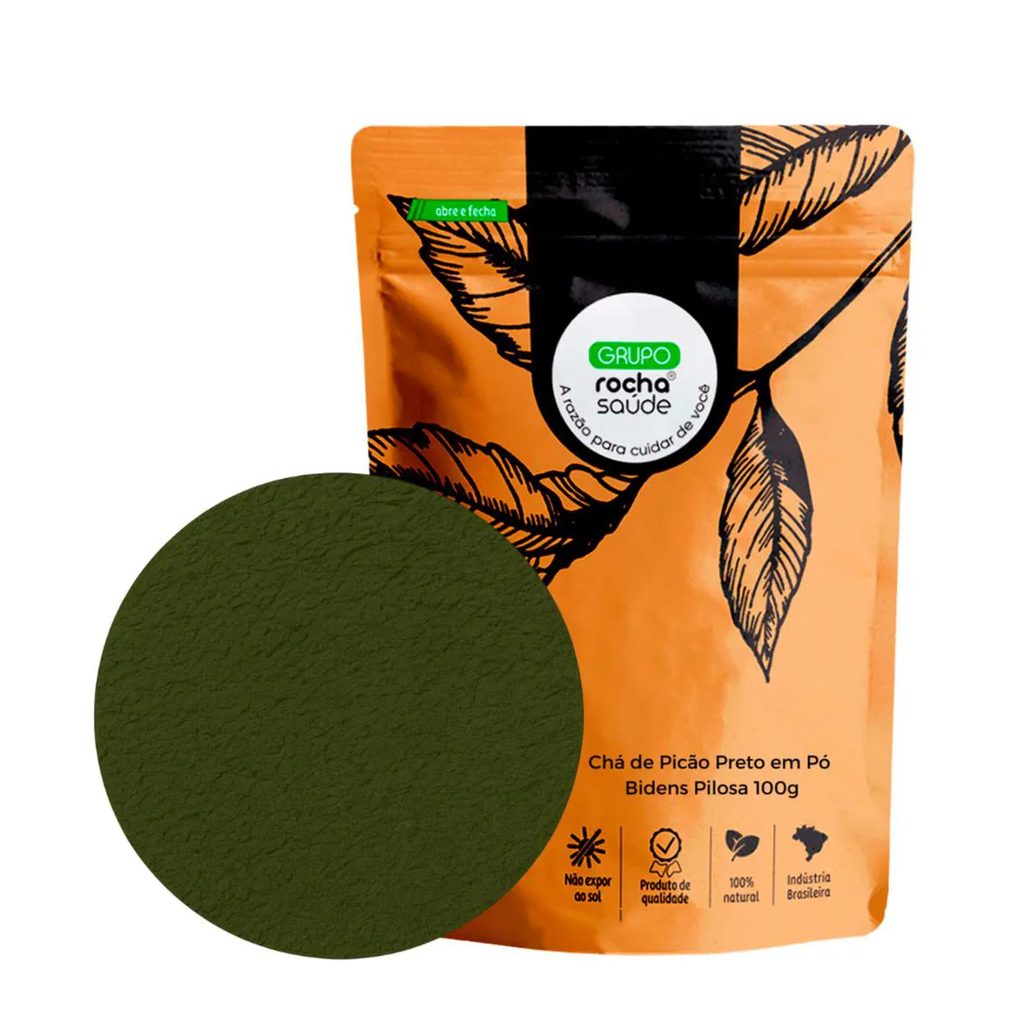 Chá de Picão Preto em Pó Bidens Pilosa 100G