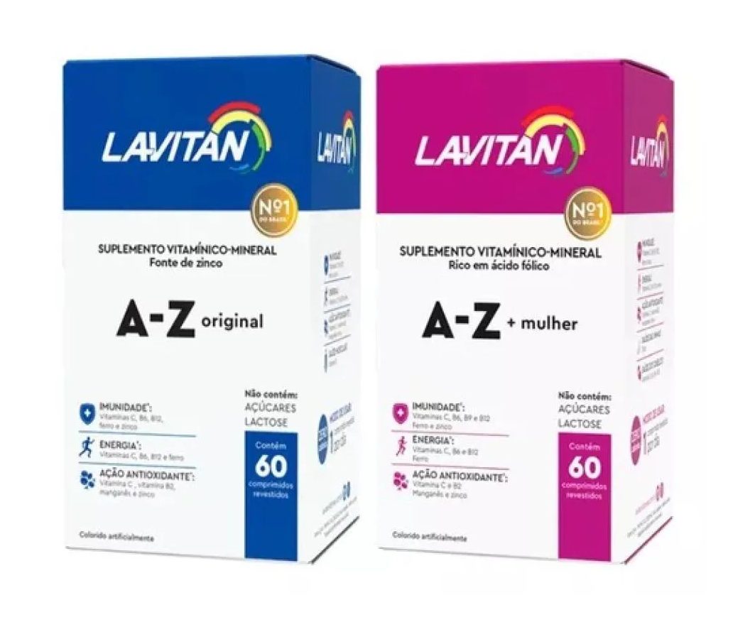 Kit Lavitan A- Z Homem e Mulher - Cimed