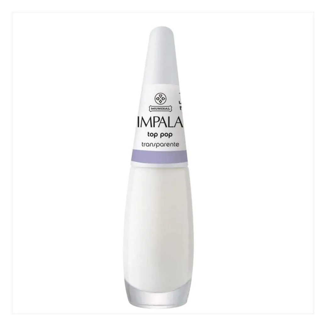 Impala Esmalte a Cor da Moda Transparente Top Pop 7,5ml