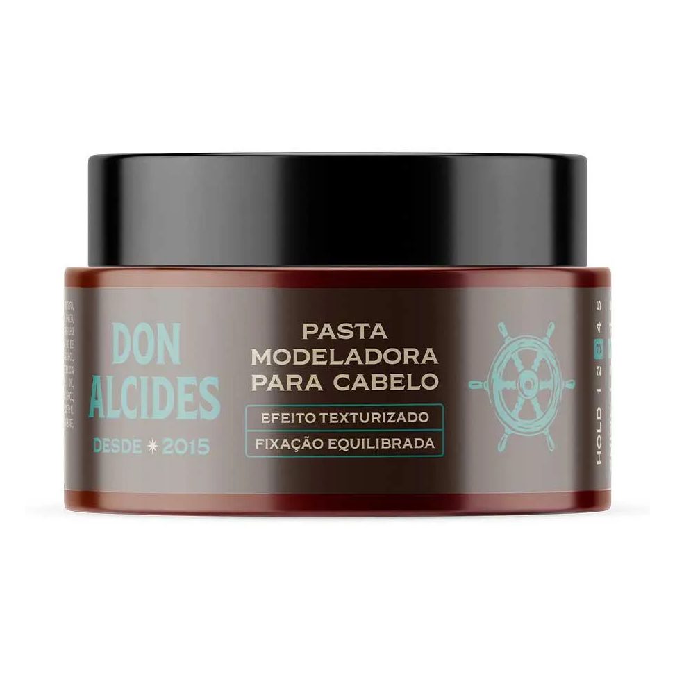 Pasta Fiber Calico Jack Pomada para Cabelo Média Fixação 80G Don Alcides