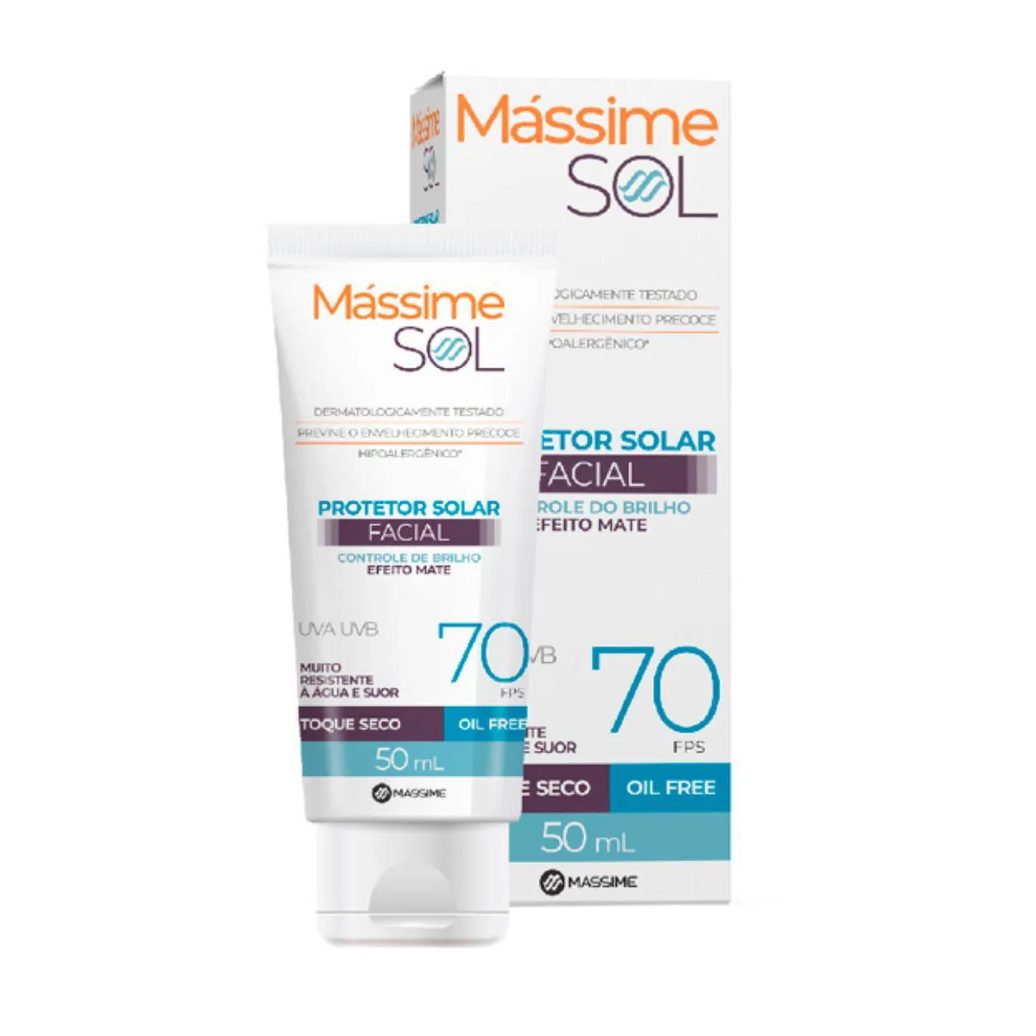 Massime Sol Facial Fps 70 50ml