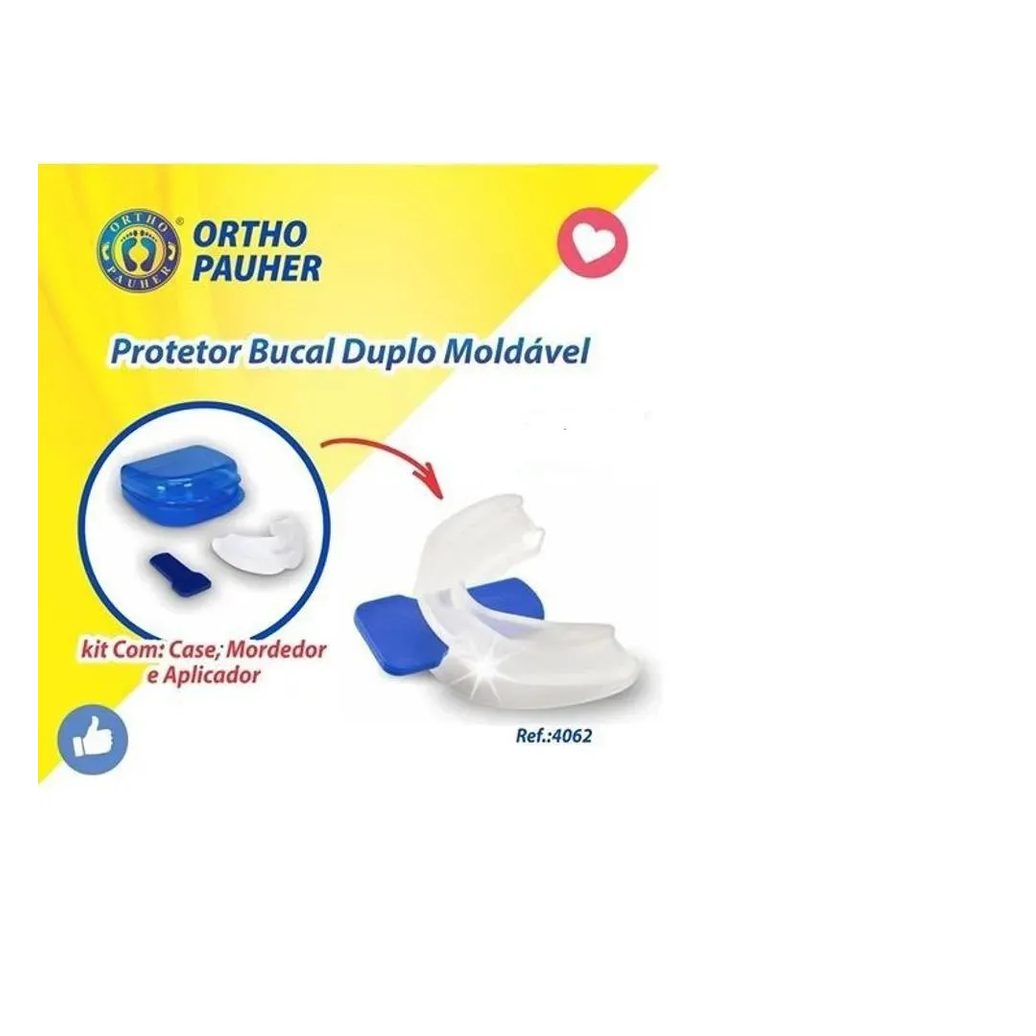Protetor Bucal Duplo - Moldável 4062