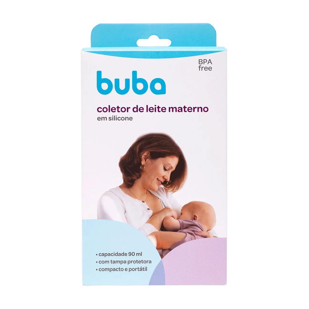 Coletor de Leite Materno Buba em Silicone 1 Unidade