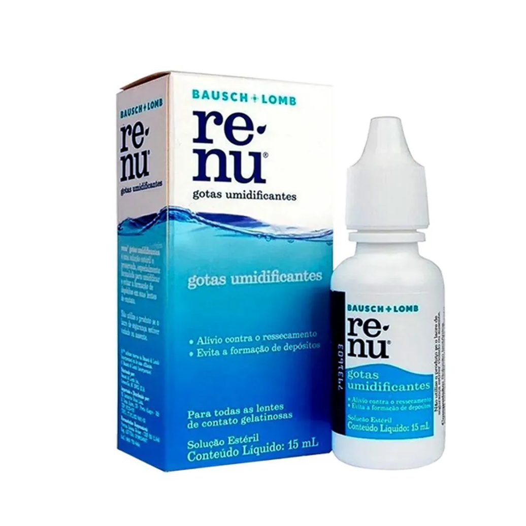 Renu Plus Gotas Lubrificante e Umidificante - 15ml
