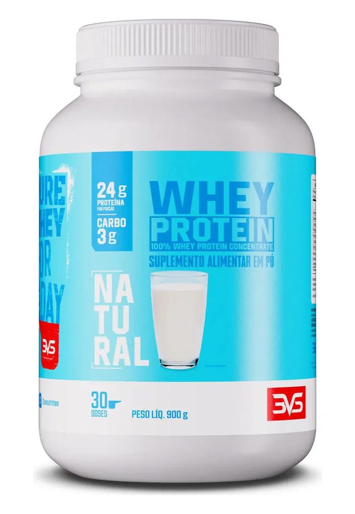 100% Whey Concentrate (900g) - Natural