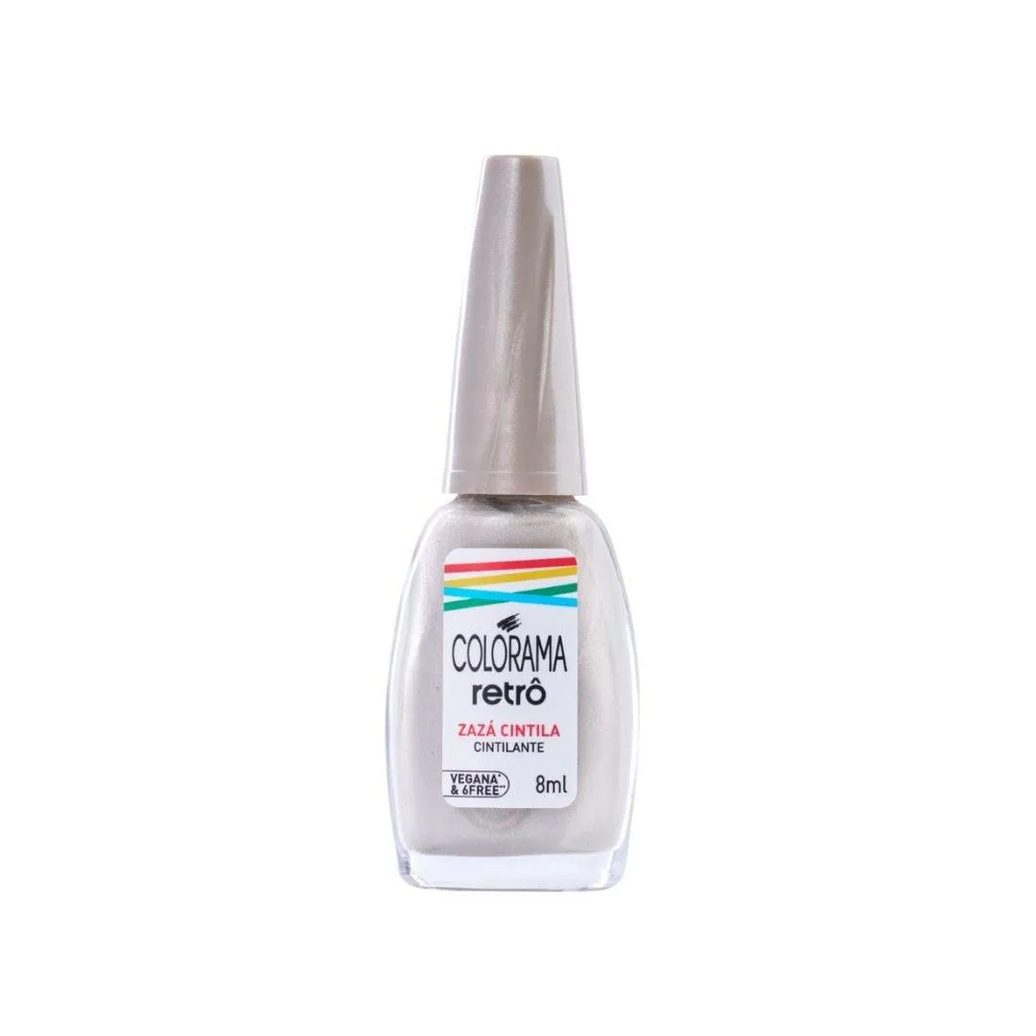 Esmalte Colorama Retrô Zazá Cintilante Nu