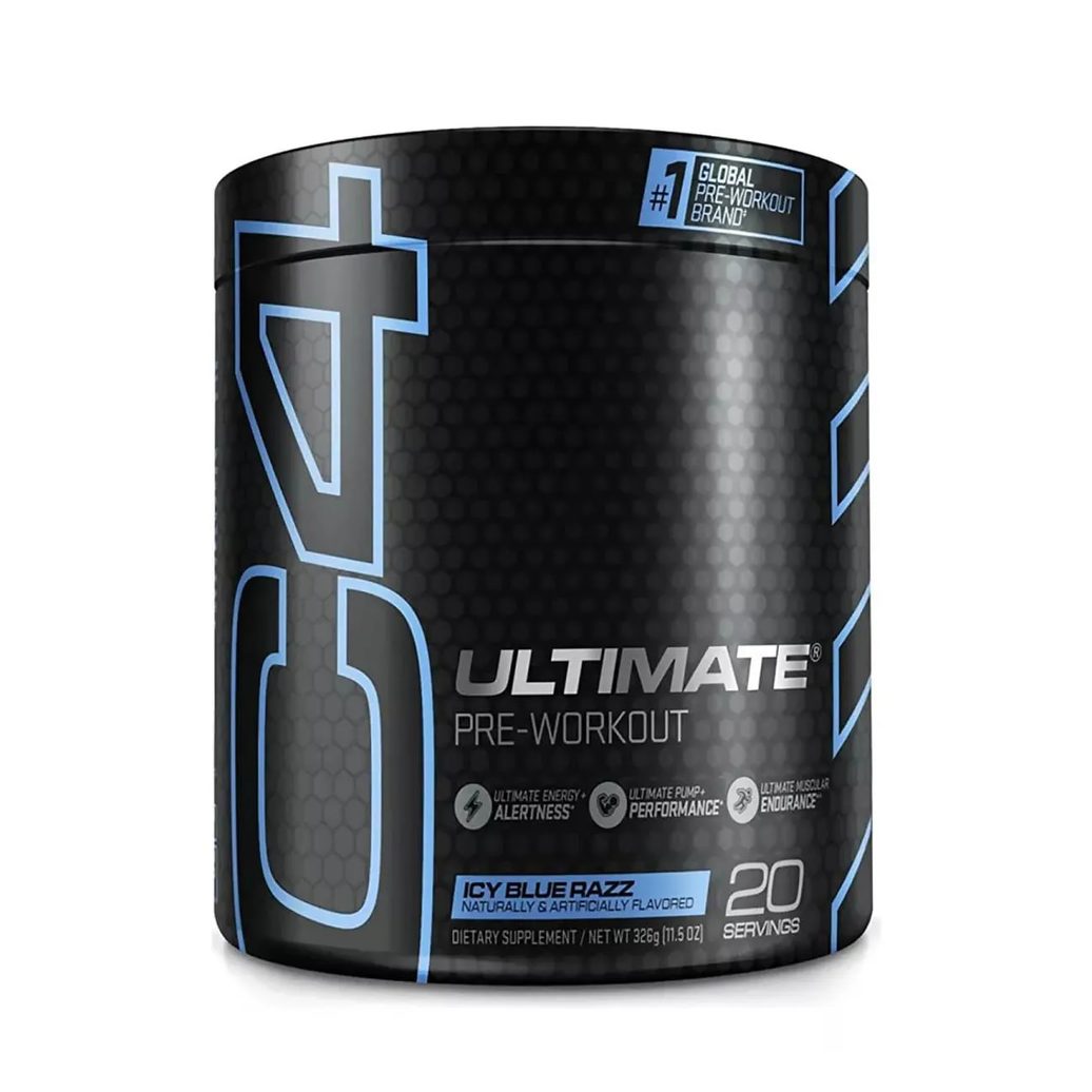 C4 Ultimate 20 Doses - Cellucor Icy Blue Razz