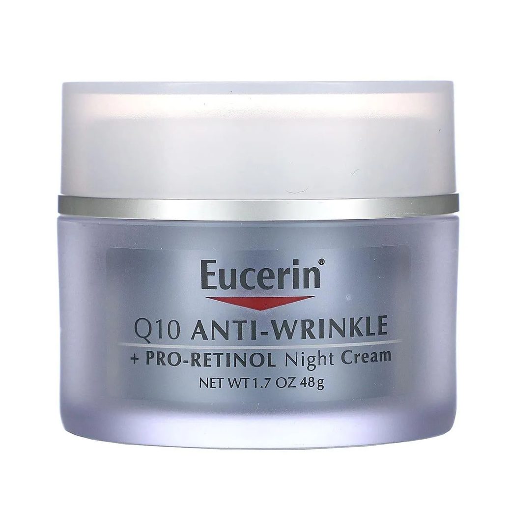 Creme Noturno Facial Antirrugas Q10 + Pro-retinol, 48 G (1,7 Fl Oz) - Eucerin