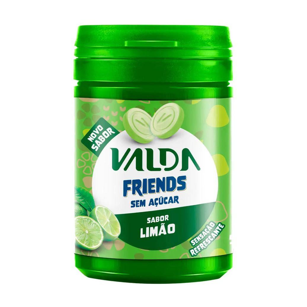 Pastilha Valda Stranger Things Friends Maça e Uva 25g