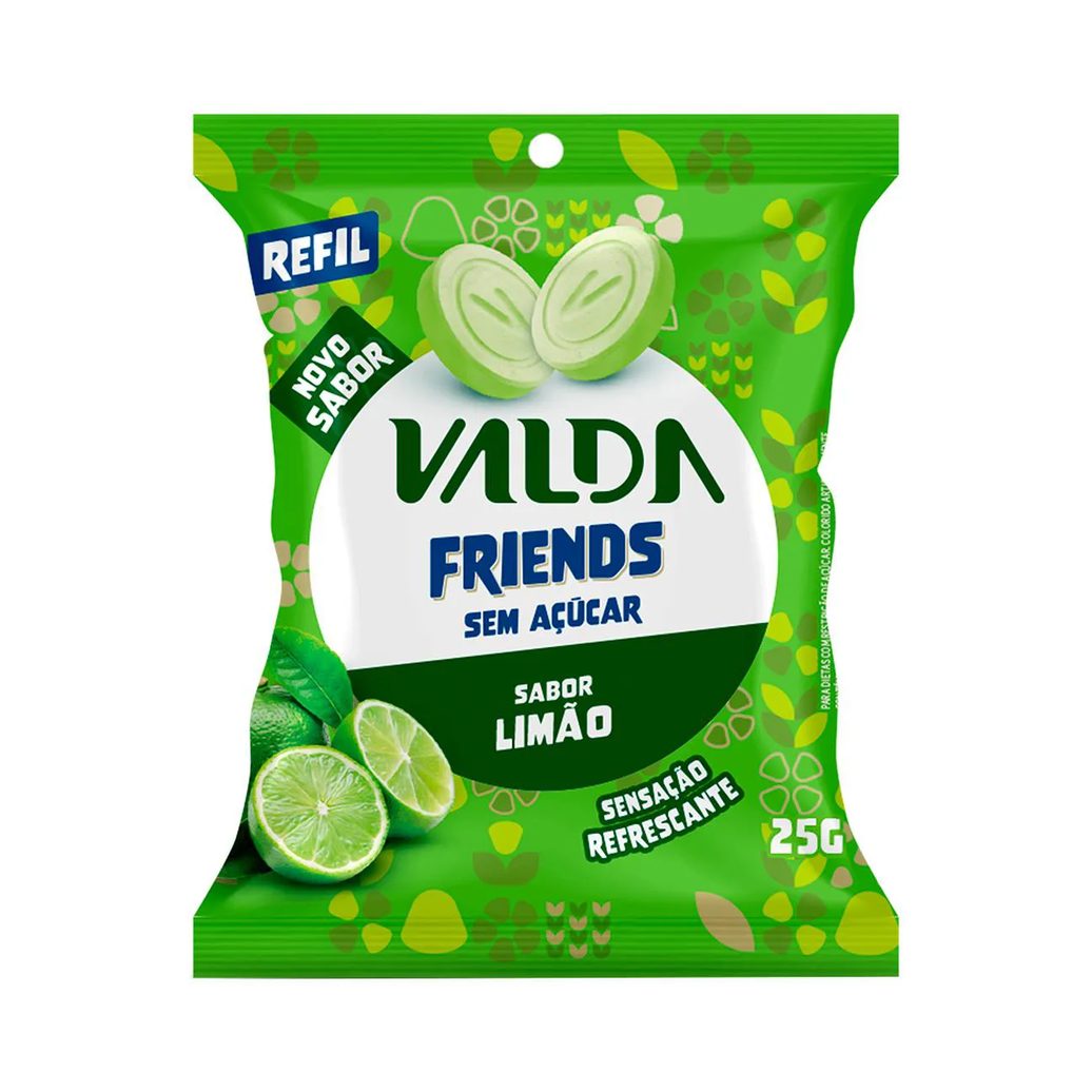 Pastilha Valda Stranger Things Friends Morango E Laranja 25g