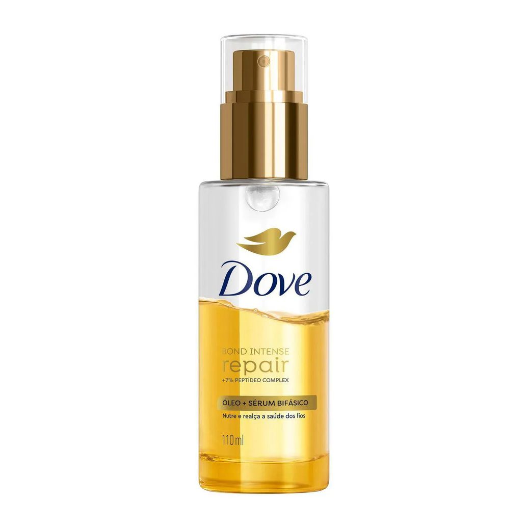 Óleo + Sérum Bifásico Dove Bond Intense Repair + Peptídeo110ml