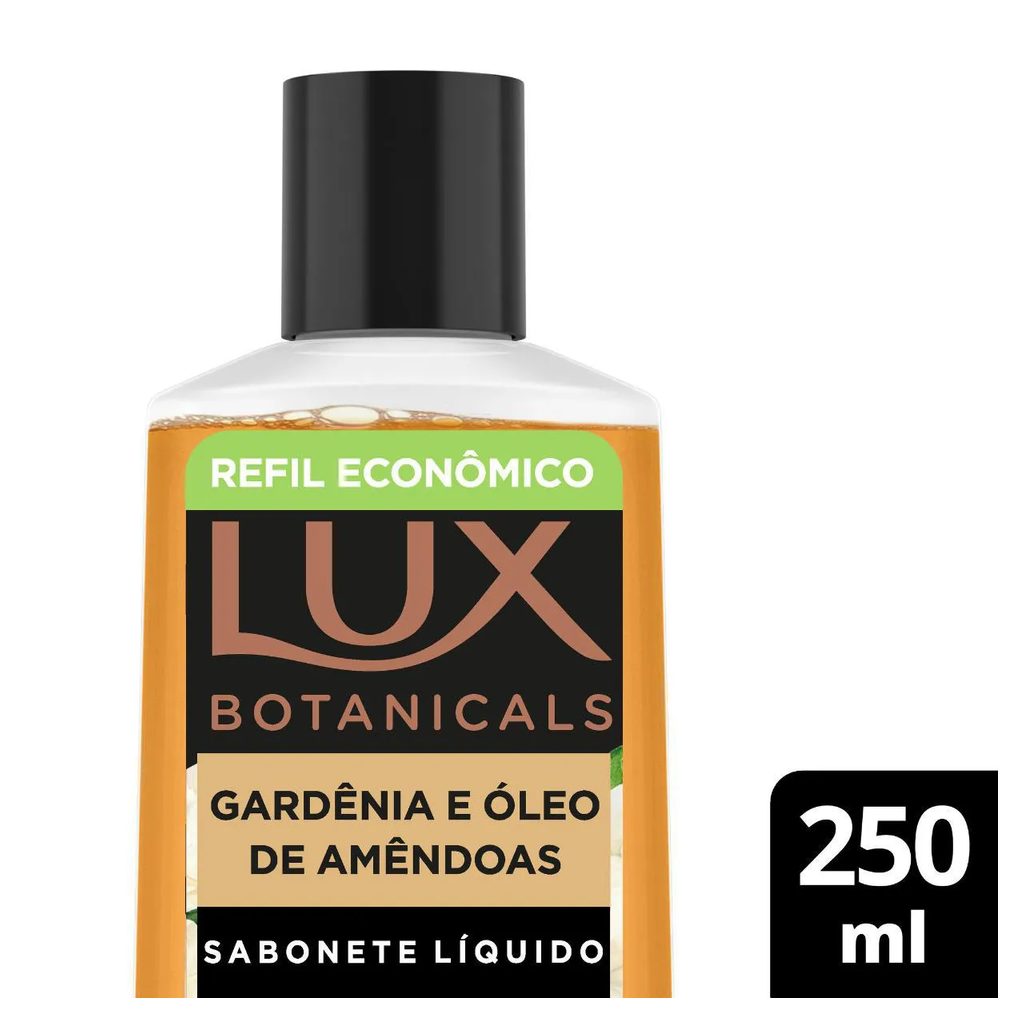 Sabonete Líquido Corporal Lux Botanicals Gardênia e Óleo de Amêndoas 250ml