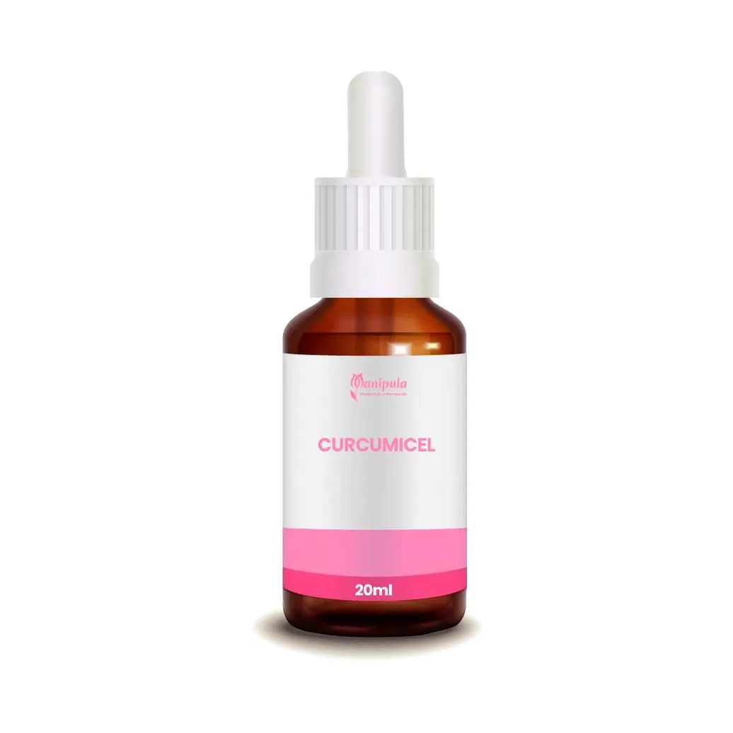 Curcumicel 185x - Curcumina Potencializada com Alta Absorção e Ação Antioxidante 20 ml