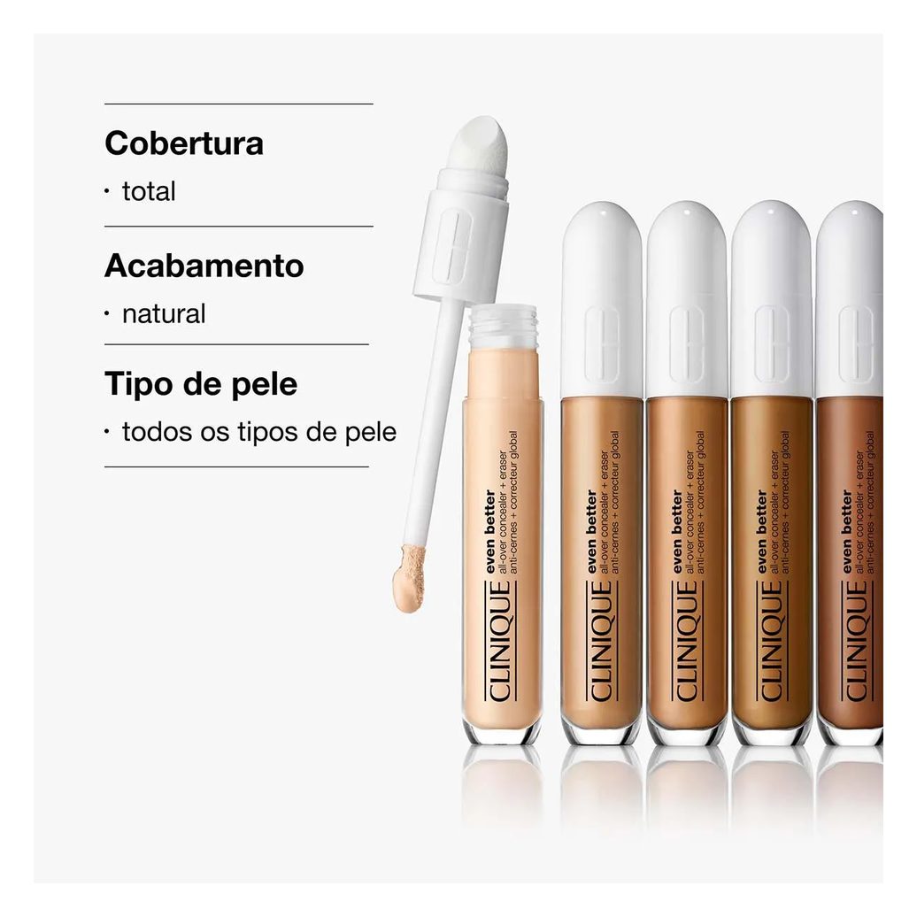 Corretivo Líquido Clinique Even Better 6ml – CN 10 Alabaster
