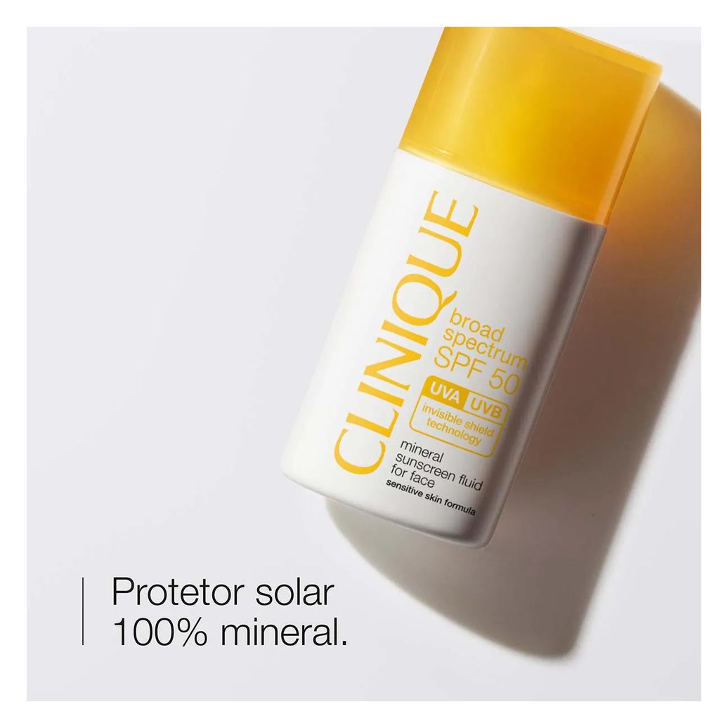 Protetor Solar Facial Fluído FPS 50 Mineral Sunscreen 30ml