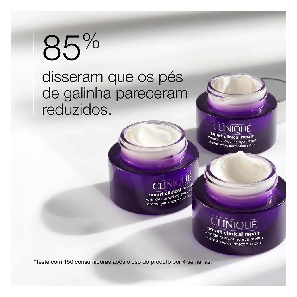 Creme Antirrugas Clinique Smart Repair Para Área dos Olhos 15ml